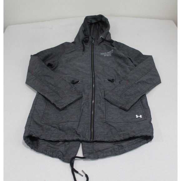 Under Armour Gray Women Jacket Hoodie Size Medium - Picture 1 of 8